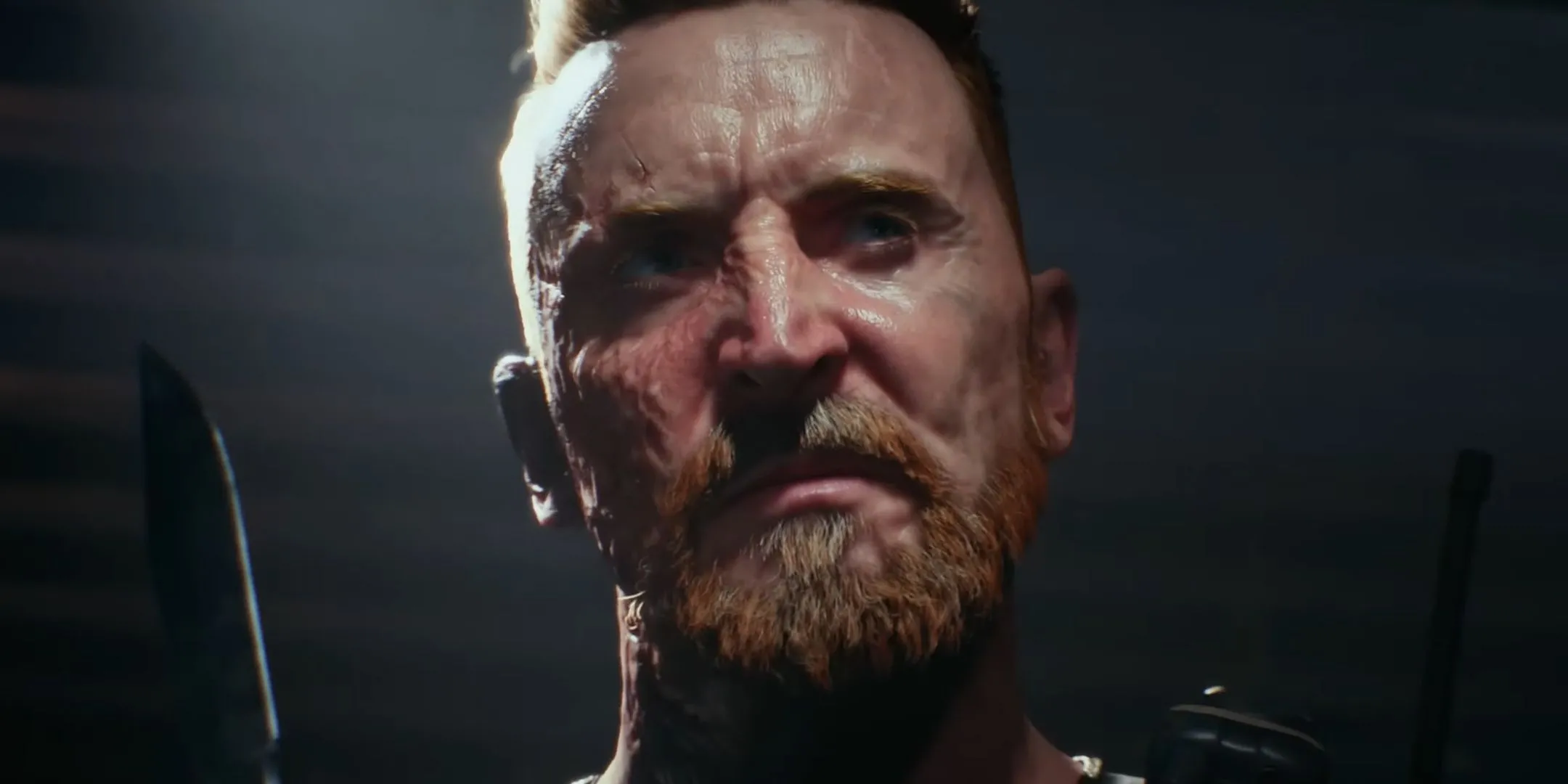 Chiến binh Battlefield 6 với khuôn mặt cháy sém đang ôm con dao găm, phản ánh sự "cay đắng" của game thủ Châu Âu khi thấy giá game tăng vọt.