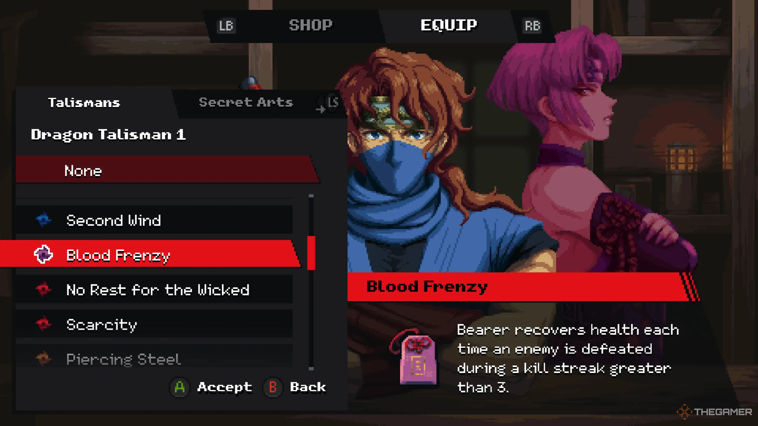Chiến lược kết hợp Blood Frenzy Talisman và debuff để đạt S-Rank dễ dàng trong Ninja Gaiden Ragebound