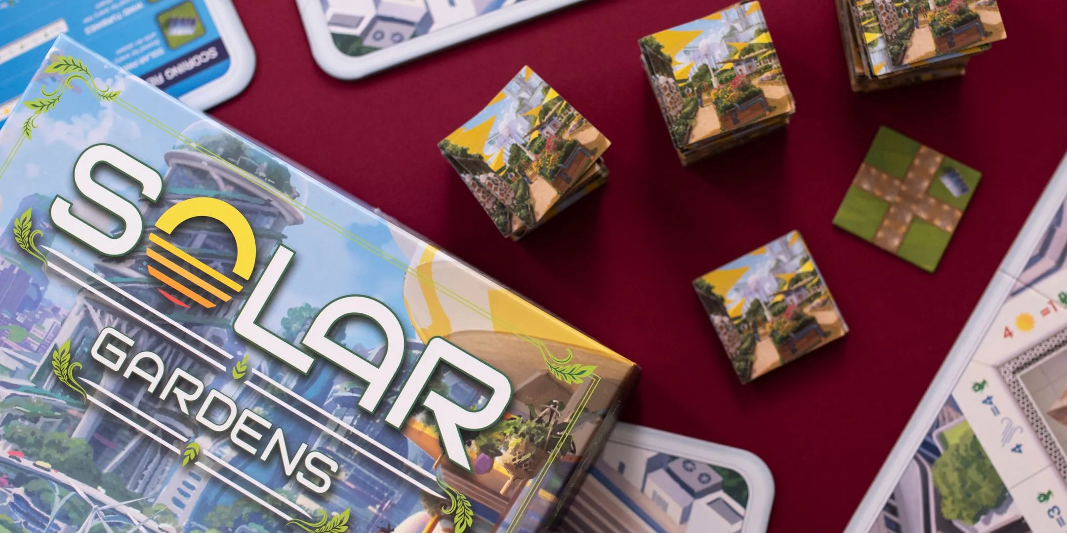 Đập hộp &quot;nhá hàng&quot; Solar Gardens: Boxart và bộ gạch nhìn là mê ngay!