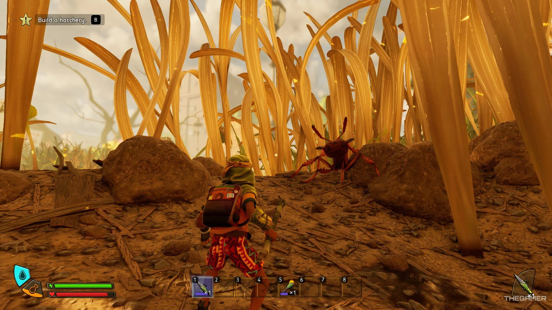 Game thủ Grounded 2 "quẩy" với Kiến Lính Đỏ để farm Acid Glands