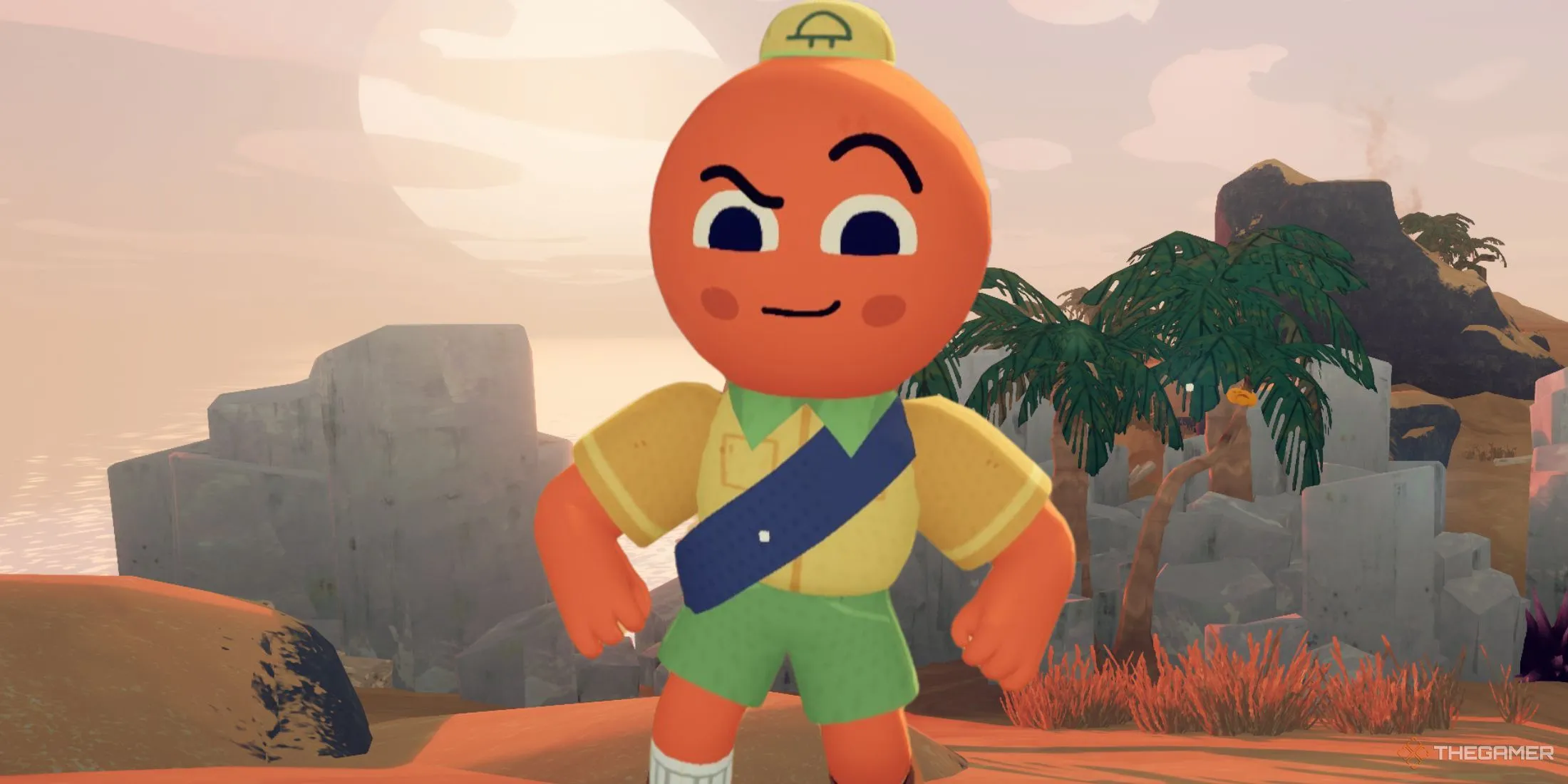 Hình ảnh người chơi đang tạo dáng trong game Peak, một ví dụ về trò chơi indie có tính năng chat thoại, đối mặt với thách thức từ các luật an toàn trực tuyến mới