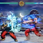 Ken Masters tung Hadouken trong Fatal Fury City of the Wolves, lối chơi quen thuộc từ SF6.