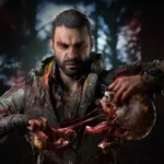 Kyle Crane xé xác zombie kinh hoàng trong Dying Light The Beast, thể hiện sức mạnh tàn bạo của 'quái thú' bên trong.