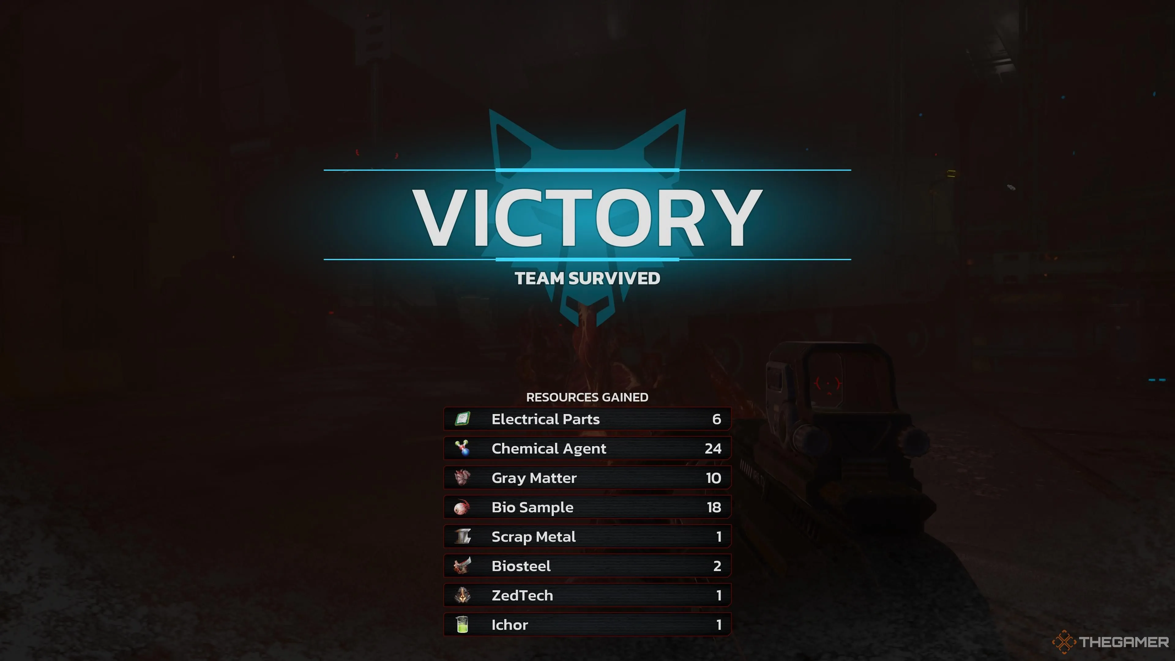 Màn hình chiến thắng lóa mắt với đống tài nguyên sau trận cày sấp mặt trong Killing Floor 3.