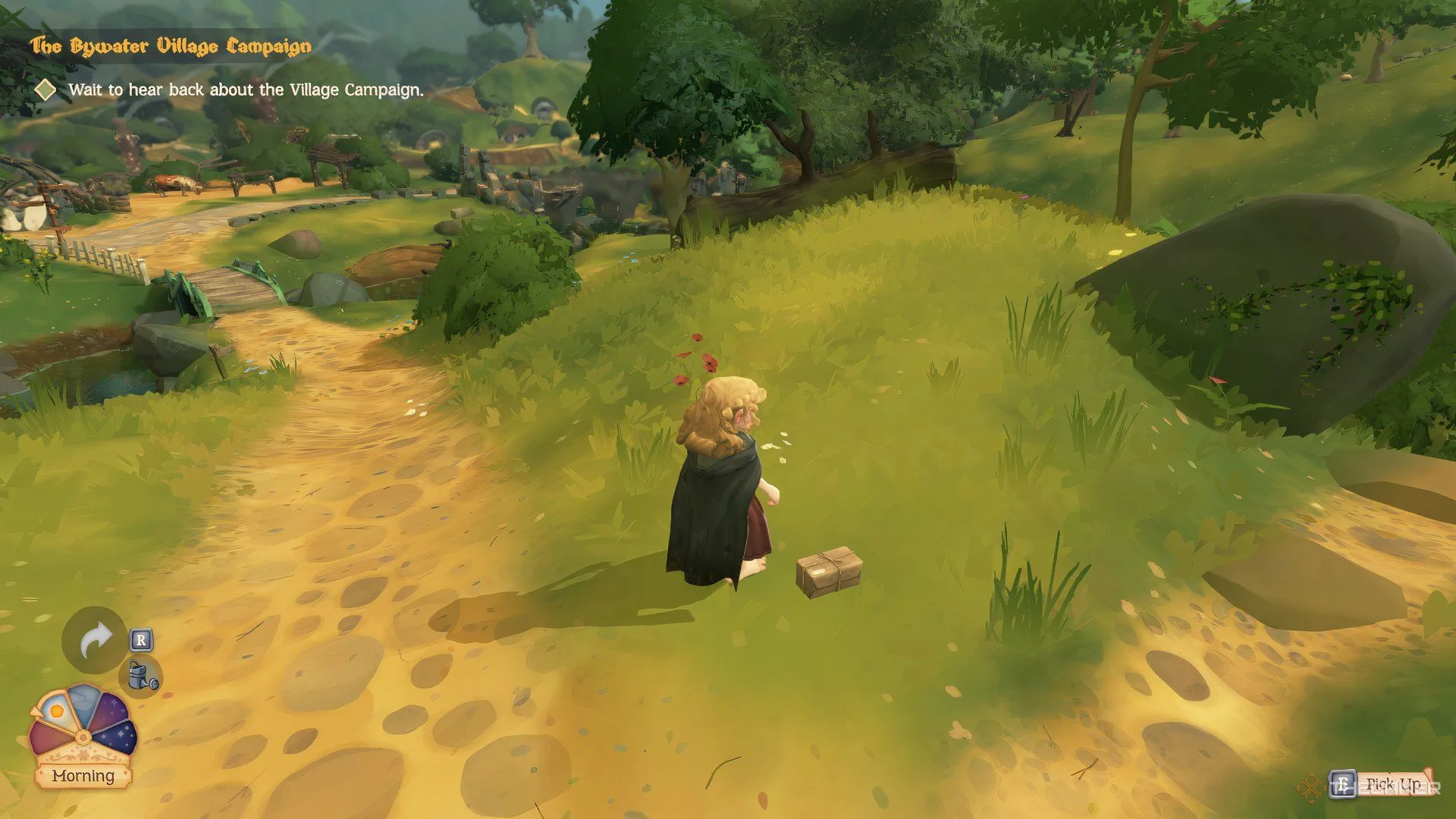 Một bưu kiện thất lạc nằm trên đường, cơ hội vàng để game thủ Tales of the Shire &quot;làm Shipper&quot; kiếm thưởng và tăng hảo cảm.