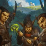 Nhóm goblin phục kích trong bóng tối, đại diện cho những thử thách mà DM mới cần kiểm soát trong D&D.