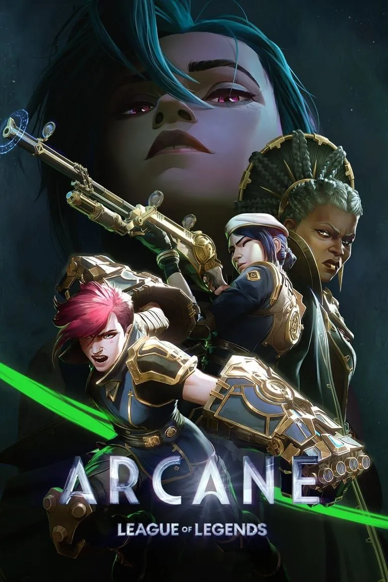 Poster chính thức của Arcane, series hoạt hình bùng nổ đang gây tranh cãi gay gắt trong cộng đồng fanfiction