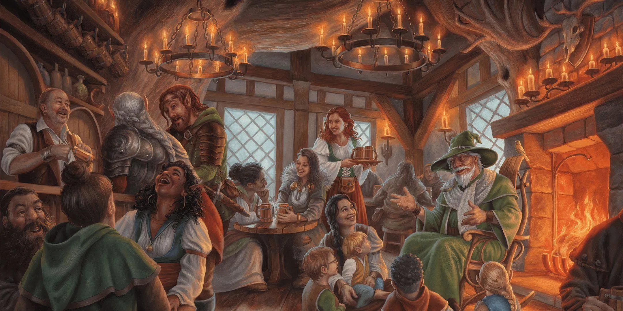 Quán rượu Dragonlance của D&amp;D, nơi các nhà thám hiểm kiệt sức chỉ có thể hồi phục nhỏ giọt sau những trận chiến ác liệt