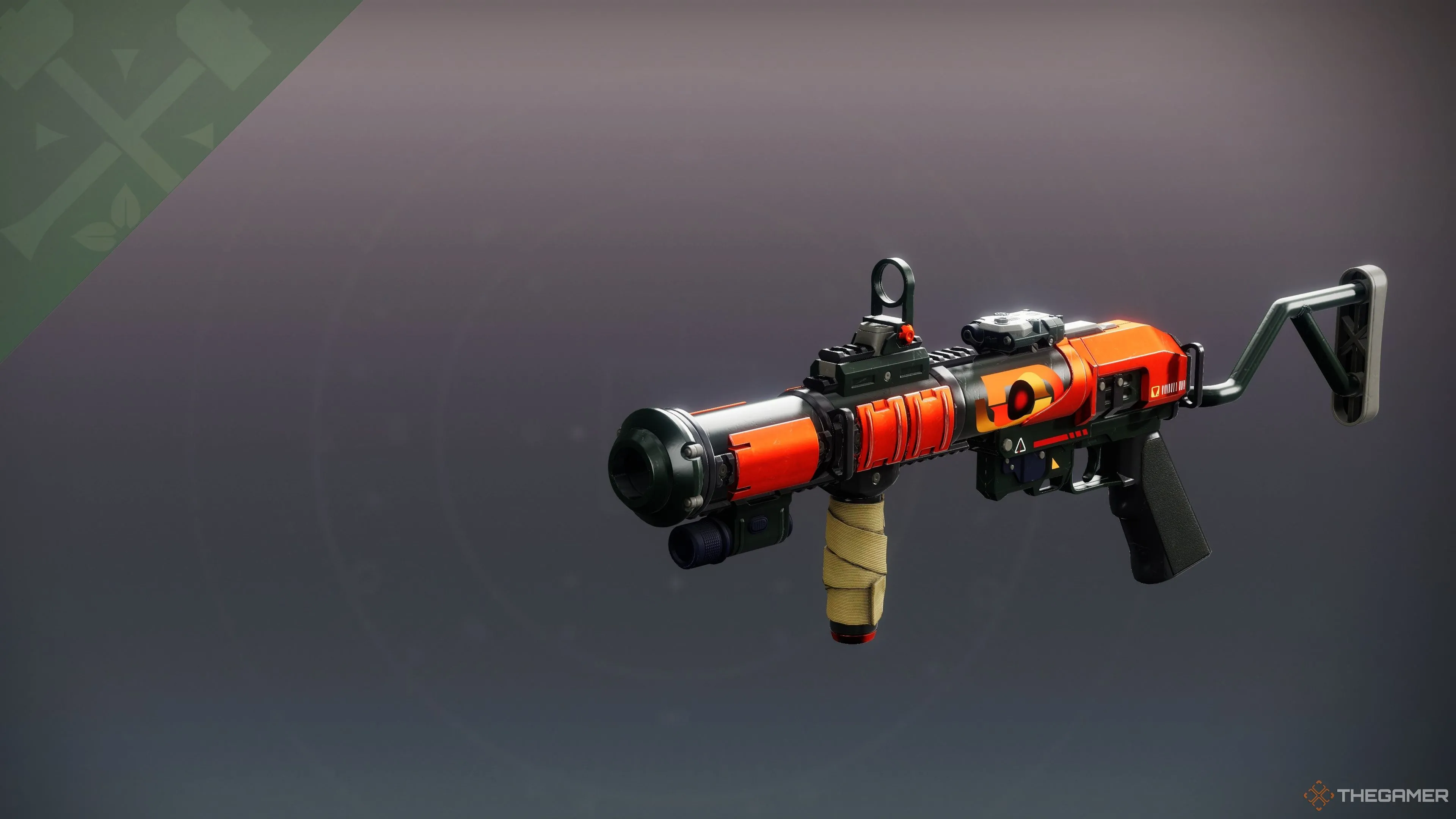 Súng phóng lựu Theodolite trong Destiny 2, phát bắn tên lửa nhỏ Arc
