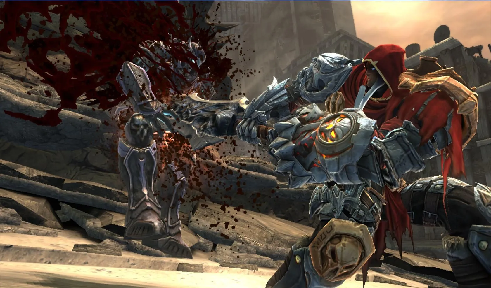 War và thanh kiếm Chaoseater - Kỵ Sĩ Chiến Tranh từ Darksiders đầu tiên