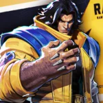 Wolverine Marvel Rivals đứng trên thẻ bảo vệ rank.